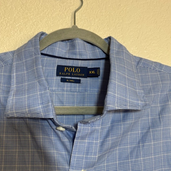 Ralph Lauren Blue Casual Button Down Shirt - Picture 2 of 4